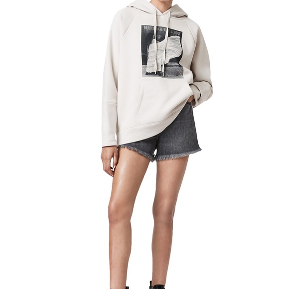 ALLSAINTS OLIVIA LUCIA HOODIE SIZE SMALL - Picture 3 of 13